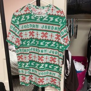 Men’s Standard Fit; Large Jordan T-Shirt Festive